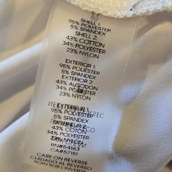 Calvin Klein White Lace Accent Tank Top - Picture 7 of 8